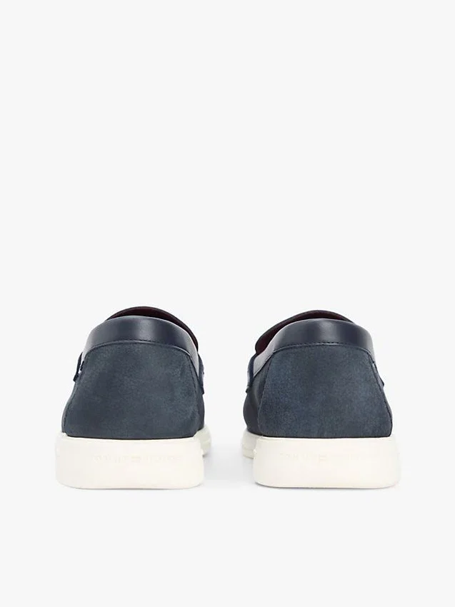 Loafers i nubuckläder Loafers i nubuckläder