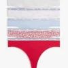 Logo Band Mix Thong 5-pack Logo Band Mix Thong 5-pack