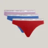 Logo Mix Bikini-trosor, 3-pack