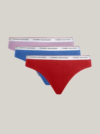 Logo Mix Bikini-trosor, 3-pack