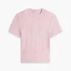 Lätt ribbstickad T-shirt Lätt ribbstickad T-shirt