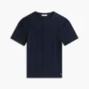 Lätt ribbstickad T-shirt Lätt ribbstickad T-shirt