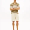 Lätt stickad short