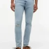 Lätt stretchjeans i smal passform