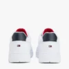 Lättviktig court-sneaker i lädermix
