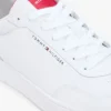 Lättviktig court-sneaker i lädermix