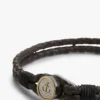 Marint flätat läderarmband Marint flätat läderarmband