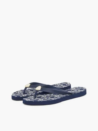 Metallbeslag TH-skrift Flip-flops