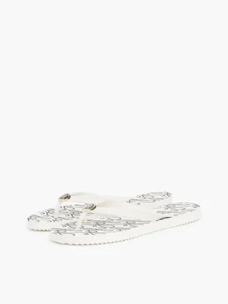 Metallbeslag TH-skrift Flip-flops