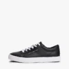 Metallic Logo Pebbled Court Sneaker