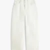 Mid-Rise Barrel Jeans