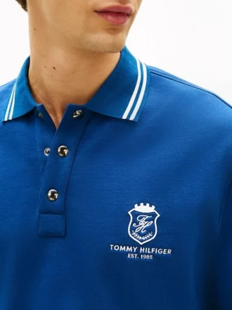 Monogram Crest Rugby Polo-tröja