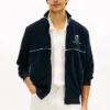 Monogram Crest Velour Track Jacket Monogram Crest Velour Track Jacket