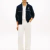 Monogram Crest Velour Track Jacket Monogram Crest Velour Track Jacket