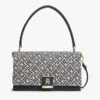Monogram-spänne Jacquard-axelväska Monogram-spänne Jacquard-axelväska