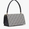 Monogram-spänne Jacquard-axelväska Monogram-spänne Jacquard-axelväska