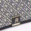 Monogram-spänne Jacquard-axelväska Monogram-spänne Jacquard-axelväska