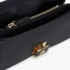 Monogram-spänne Jacquard-axelväska Monogram-spänne Jacquard-axelväska