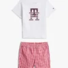 Monogram-T-shirt och Shorts i set för Baby