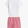 Monogram-T-shirt och Shorts i set för Baby