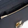 Monogramlås Jacquardkedja Crossbody