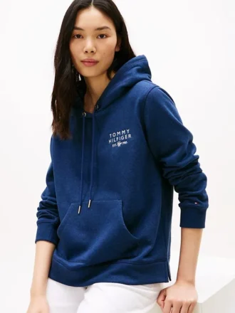 Monotype Logo Heathered Hoodie