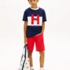 Nautical H-logotyp T-shirt i färgblock för barn Nautical H-logotyp T-shirt i färgblock för barn