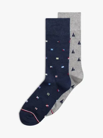 Nautical Trouser Strumpor 3-pack