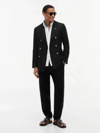 New York Label linneblazer