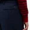 New York Label Plisserade chino-shorts i ull New York Label Plisserade chino-shorts i ull