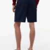 New York Label Plisserade chino-shorts i ull New York Label Plisserade chino-shorts i ull