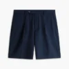 New York Label Plisserade chino-shorts i ull New York Label Plisserade chino-shorts i ull