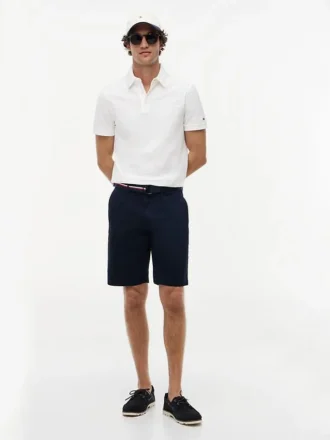 New York Label Regular Fit Jacquard Polo