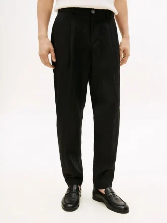 New York Label skräddarsydda linnebyxor