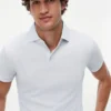 New York Label Slim Fit Mercerized Polo New York Label Slim Fit Mercerized Polo