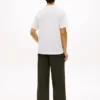 New York Label T-shirt i bomull och linne New York Label T-shirt i bomull och linne