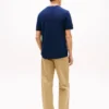 New York Label T-shirt i bomull och linne New York Label T-shirt i bomull och linne