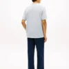 New York Label T-shirt i bomull och linne