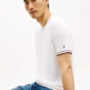 New York Label T-shirt med kontrastkant New York Label T-shirt med kontrastkant