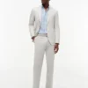 New York Label Tailored Dobby Byxor