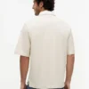 Oversized-passformad rugbypolo i crepejersey Oversized-passformad rugbypolo i crepejersey