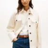 Oversized skjortjacka i twill Oversized skjortjacka i twill