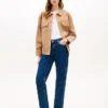 Oversized skjortjacka i twill