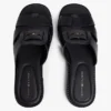 Penny Loafer-sandal i läder Penny Loafer-sandal i läder