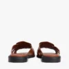 Penny Loafer-sandal i läder Penny Loafer-sandal i läder