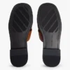 Penny Loafer-sandal i läder Penny Loafer-sandal i läder