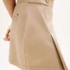 Plisserad minikjol i twill Plisserad minikjol i twill