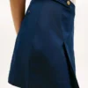 Plisserad minikjol i twill Plisserad minikjol i twill
