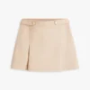 Plisserad minikjol i twill Plisserad minikjol i twill