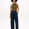 Plisserad twill-chino Plisserad twill-chino